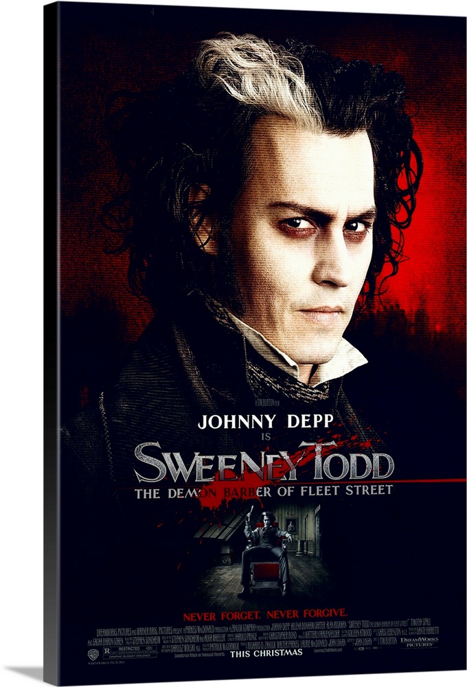 After hard years in exile for a crime he didn''t commit, Benjamin Barker, now Sweeney Todd, returns to London to find his ...