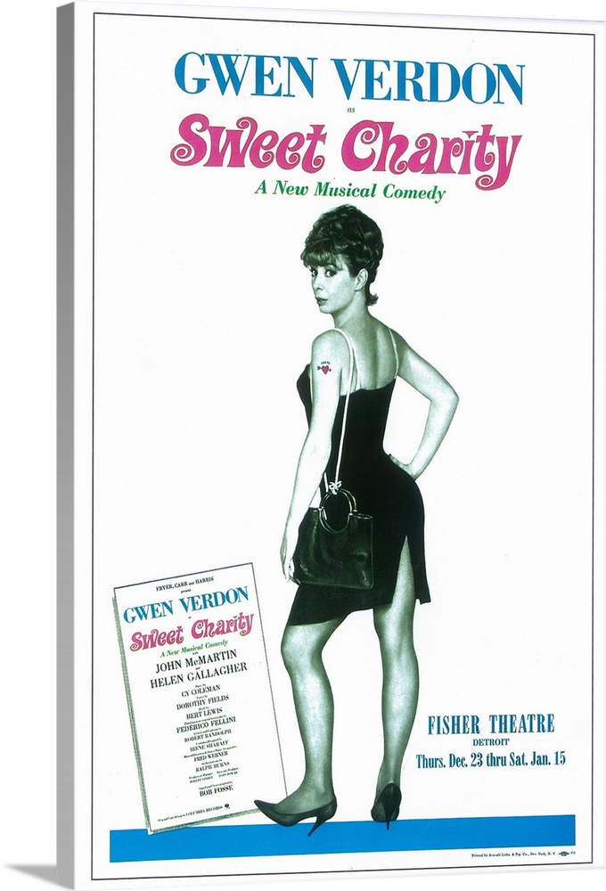 Sweet Charity follows the adventures of Charity Hope Valentine, a hostess at a dance hall euphemistically called the Fanda...