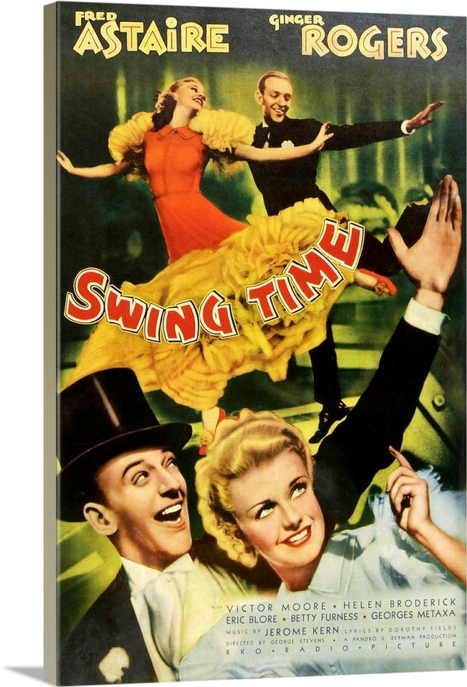 Astaire, a dancer who can't resist gambling, is engaged to marry another woman, until he meets Ginger. One of the team's b...