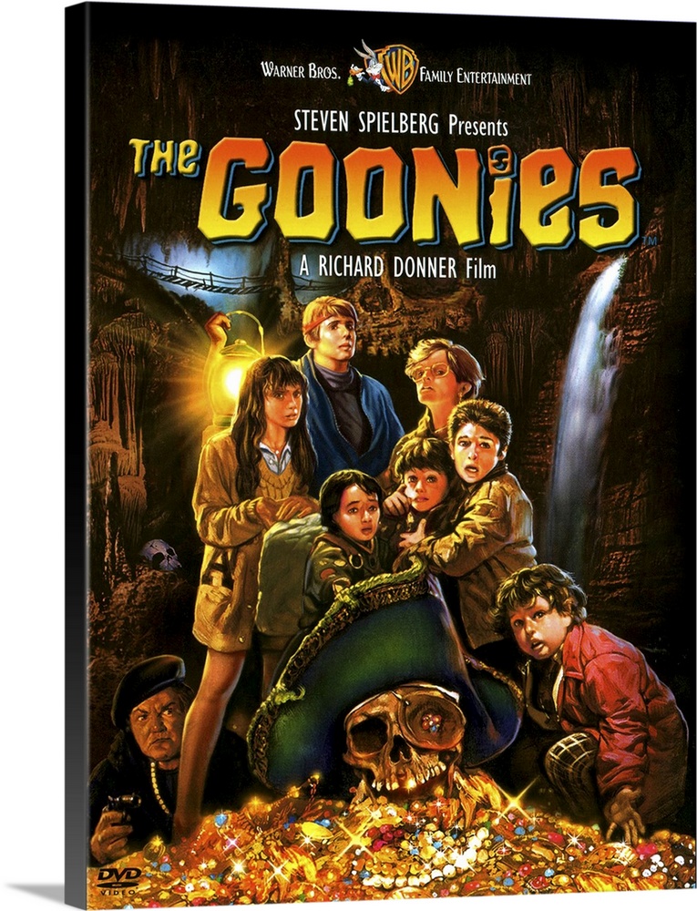 THE GOONIES MOVIE Film Framed Poster Print 260gsm 