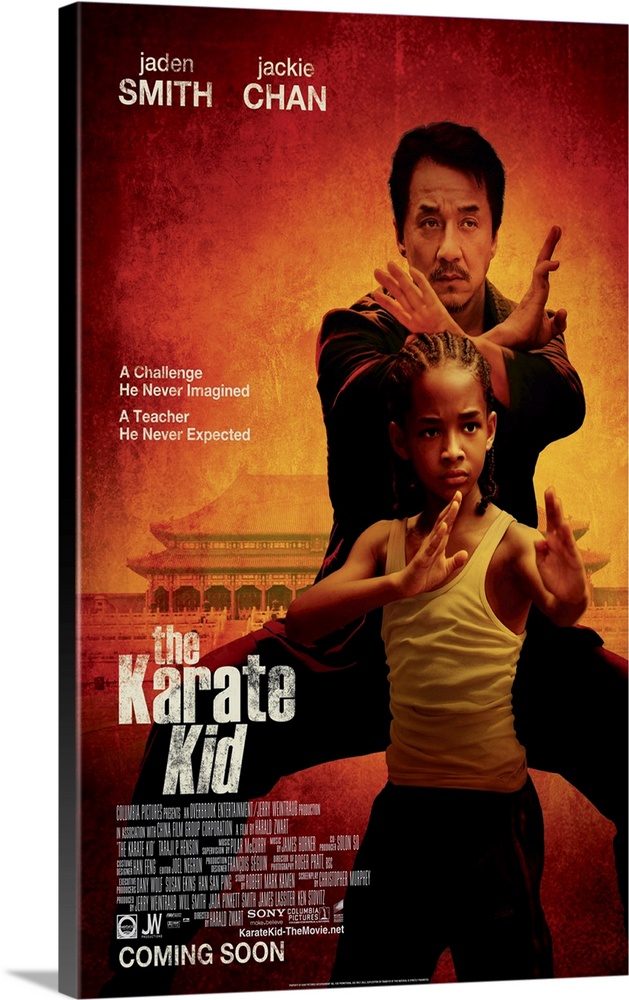 The Karate Kid American Martial Arts Film Movie Print Poster Wall Picture A4