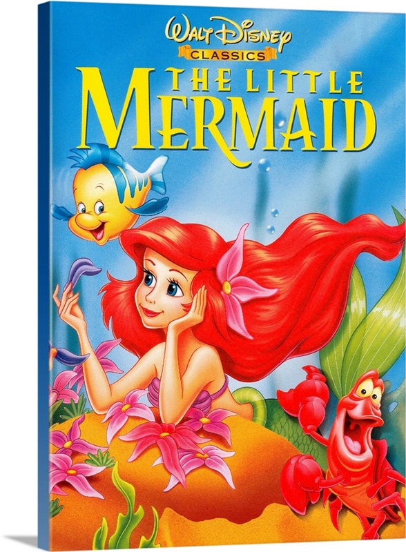 The Little Mermaid (1989) Wall Art, Canvas Prints, Framed Prints, Wall ...