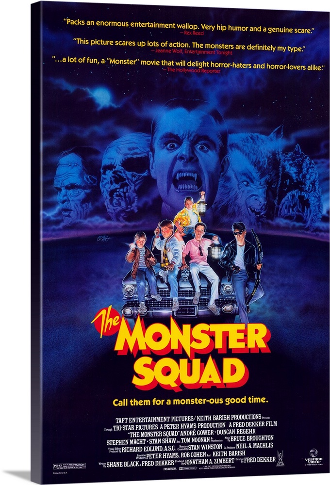 Youthful monster enthusiasts find their community inundated by Dracula, Frankenstein creature, Wolf Man, Mummy, and Gill M...