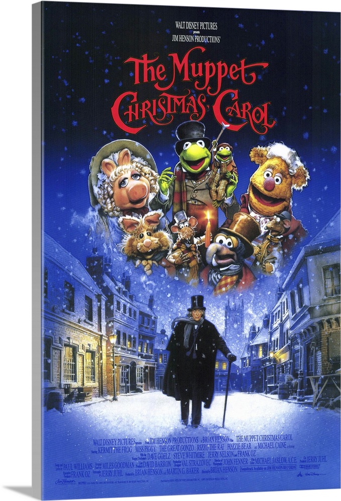 Christmas classic features all the muppet favorites together and in Victorian garb. Storyline is more or less faithful to ...