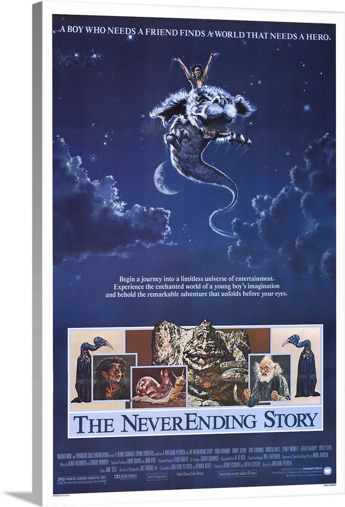 A lonely young boy helps a warrior save the fantasy world in his book from destruction by the Nothing. A wonderful, intell...