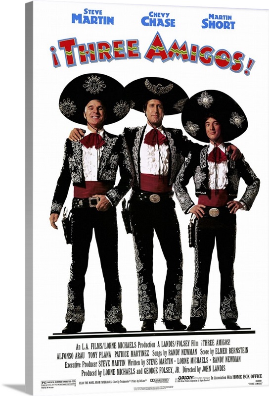 The Three Amigos (1986) | Great Big Canvas