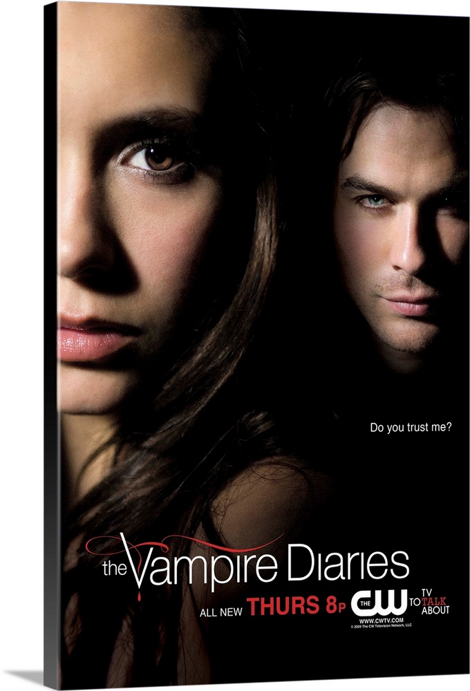 The Vampire Diaries  Vampire diaries poster, Vampire diaries