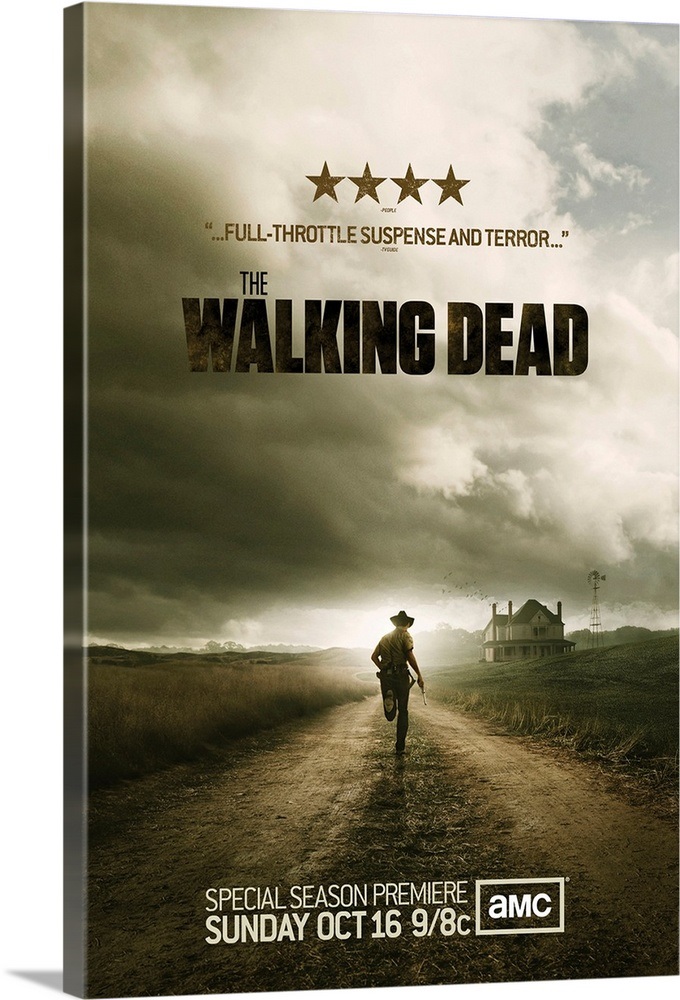 The Walking Dead TV Poster Wall Art, Canvas Prints, Framed Prints