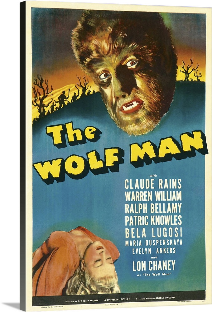 Fun, absorbing classic horror with Chaney as a man bitten by werewolf Lugosi. His dad thinks he's gone nuts, his screaming...
