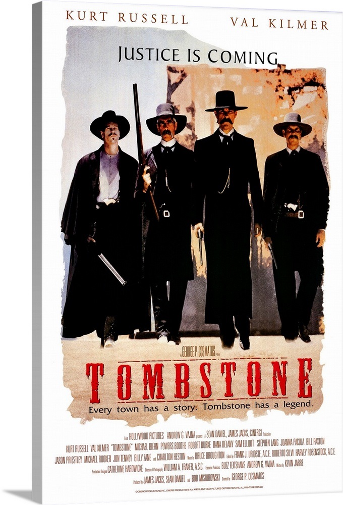 Tombstone (1993) Wall Art, Canvas Prints, Framed Prints, Wall Peels