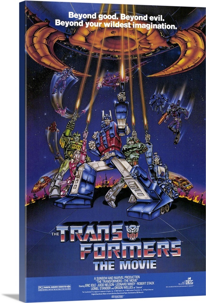 Transformers: The Movie (1986) Wall Art, Canvas Prints ...