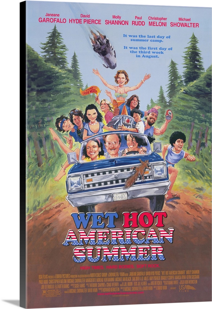 Send-up of late 70s/early 80s camp flicks like Meatballs and Little Darlings focuses on the counselors trying to get laid ...