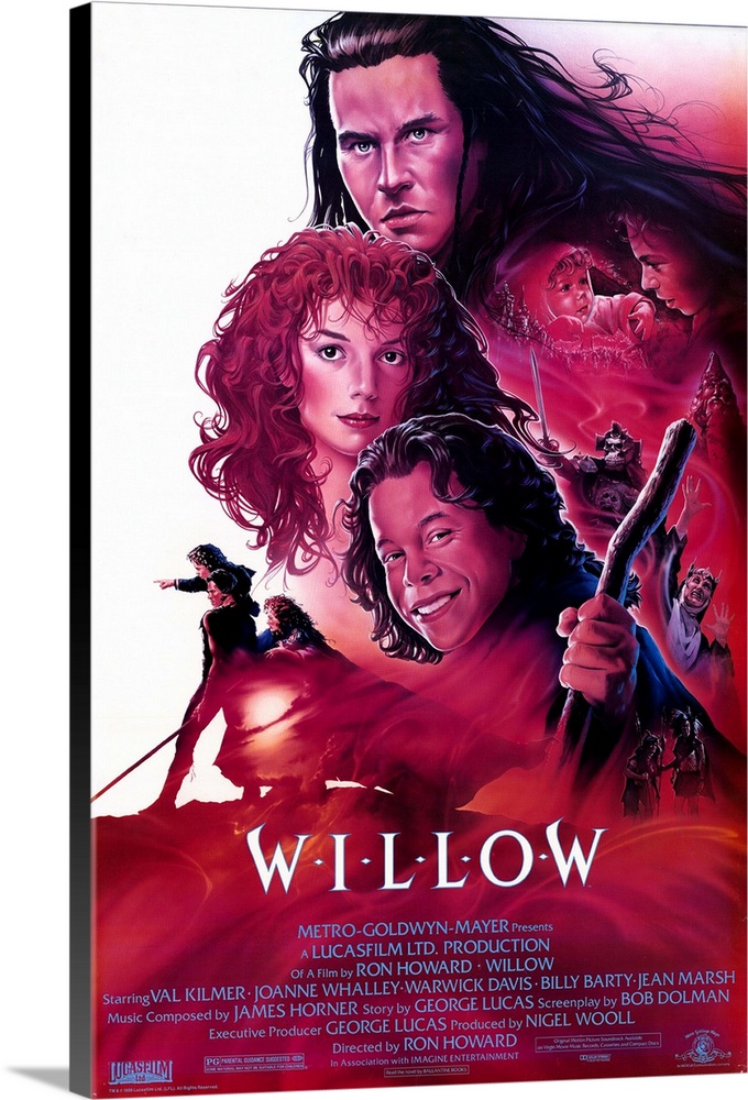 Blockbuster fantasy epic combines the story of Moses with Snow White, dwarves and all. Willow is the little Nelwyn who fin...
