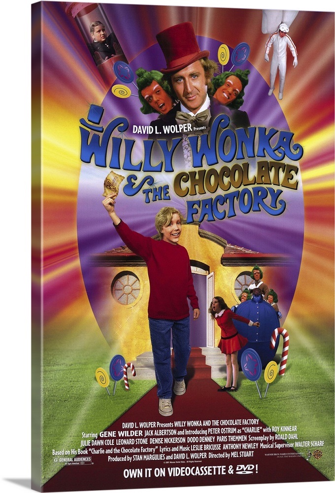 Willy Wonka and the Chocolate Factory (2003) Wall Art, Canvas Prints ...