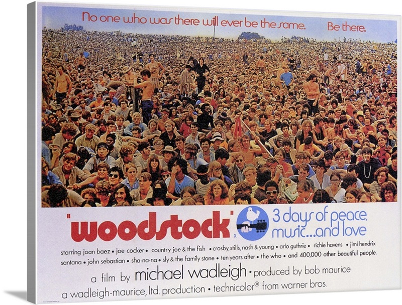 Woodstock (1970) Wall Art, Canvas Prints, Framed Prints, Wall Peels