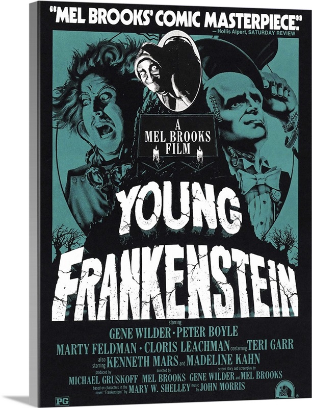 Young Frankenstein (1974) Wall Art, Canvas Prints, Framed Prints, Wall ...