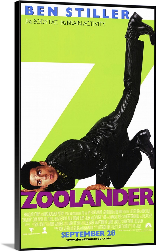 Stiller plays Derek Zoolander, an absurdly vacuous and successful male model who's brainwashed into becoming an assassin b...