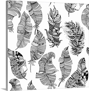 Feather Fancy Wall Art, Canvas Prints, Framed Prints, Wall Peels ...