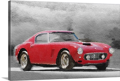1960 Ferrari 250 GT SWB Watercolor