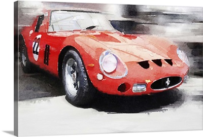 1962 Ferrari 250 GTO Watercolor