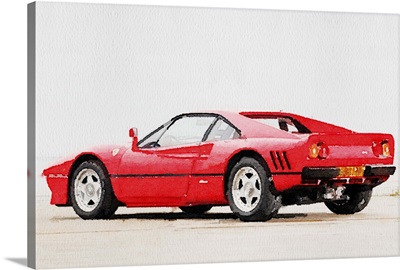 1980 Ferrari 288 GTO Watercolor