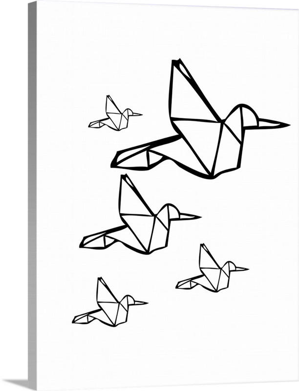 Abstract Minimalist Birds I Wall Art, Canvas Prints, Framed Prints ...