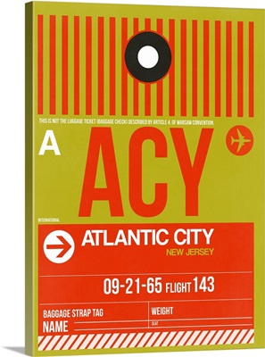 ACY Atlantic City Luggage Tag I
