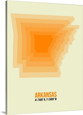 Arkansas Radiant Map I