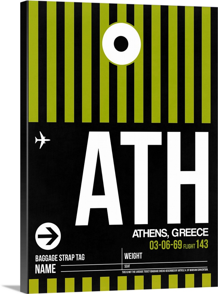 ATH Athens Luggage Tag II