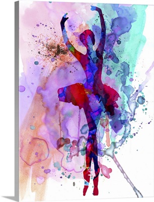 Ballerina'S Dance Watercolor III
