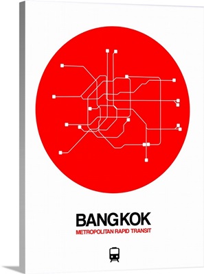 Bangkok Red Subway Map