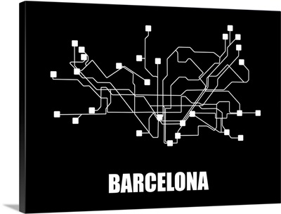 Barcelona Subway Map III