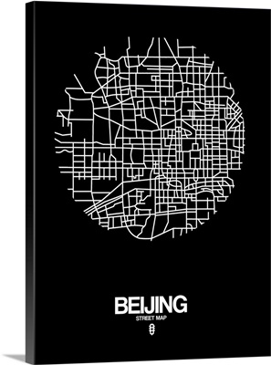 Beijing Street Map Black