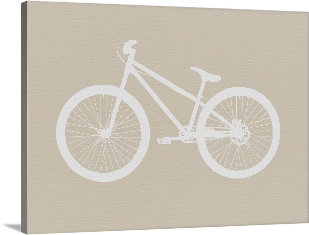Bicycle Brown Poster
