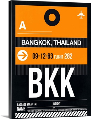 BKK Bangkok Luggage Tag I