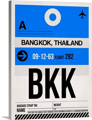 BKK Bangkok Luggage Tag II