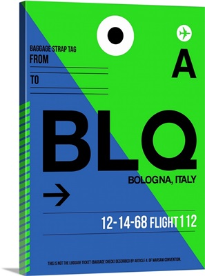 BLQ Bologna Luggage Tag II