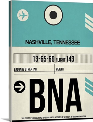 BNA Nashville Luggage Tag II
