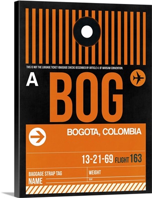 BOG Bogota Luggage Tag II