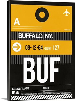 BUF Buffalo Luggage Tag II