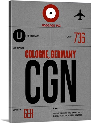 CGN Cologne Luggage Tag I