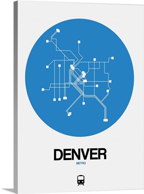 Denver Blue Subway Map