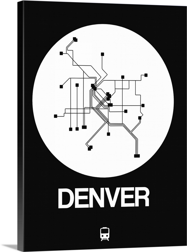 Denver White Subway Map