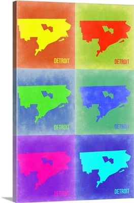 Detroit Pop Art Map III