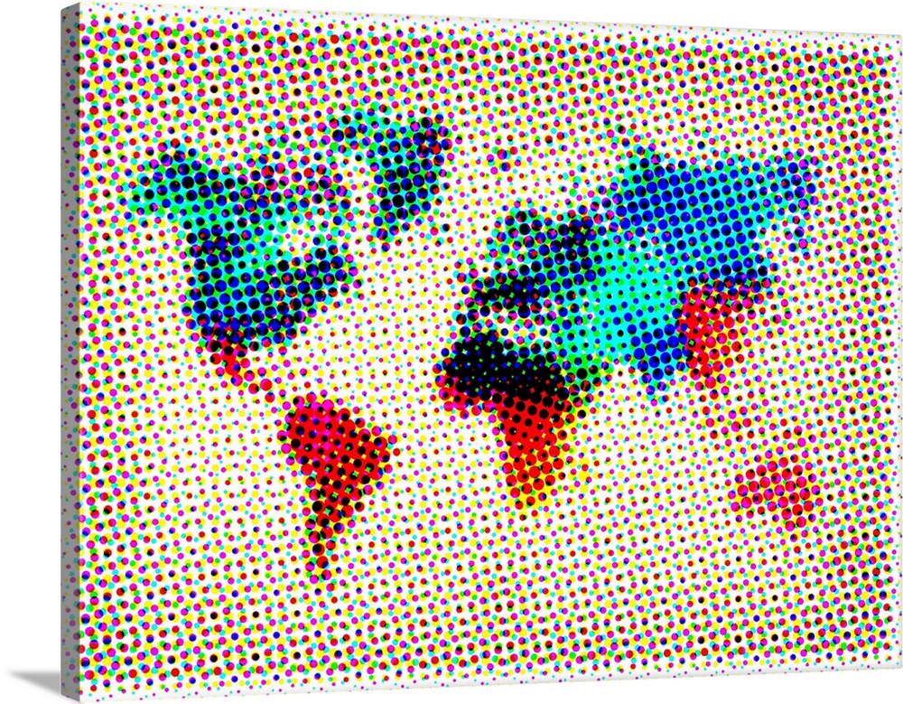 Dotted World Map I