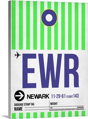 EWR Newark Luggage Tag I