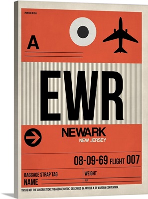 EWR Newark Luggage Tag I