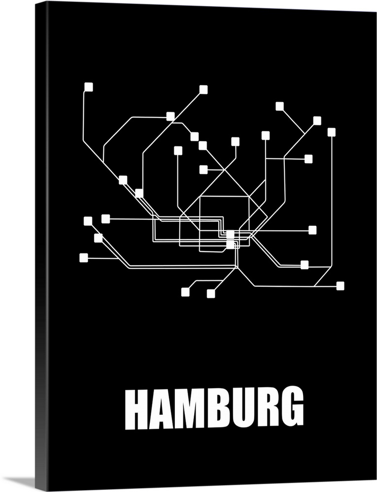 Hamburg Subway Map III