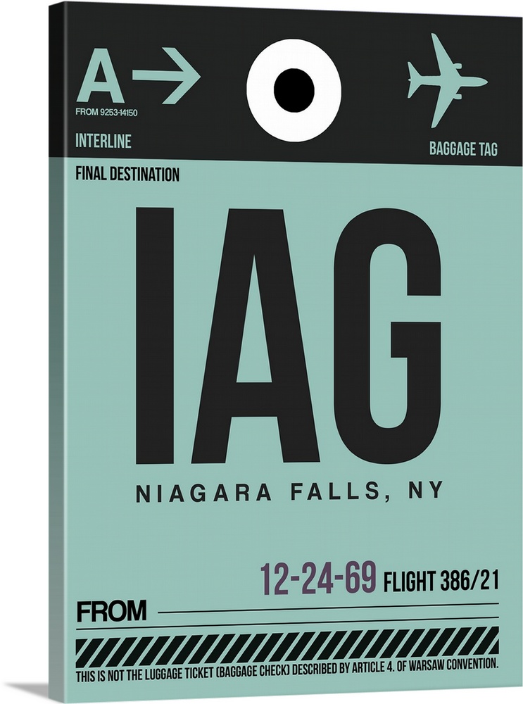 IAG Niagara Falls Luggage Tag II