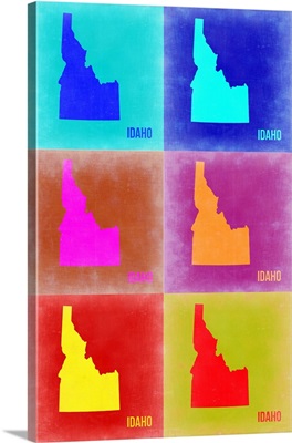 Idaho Pop Art Map II